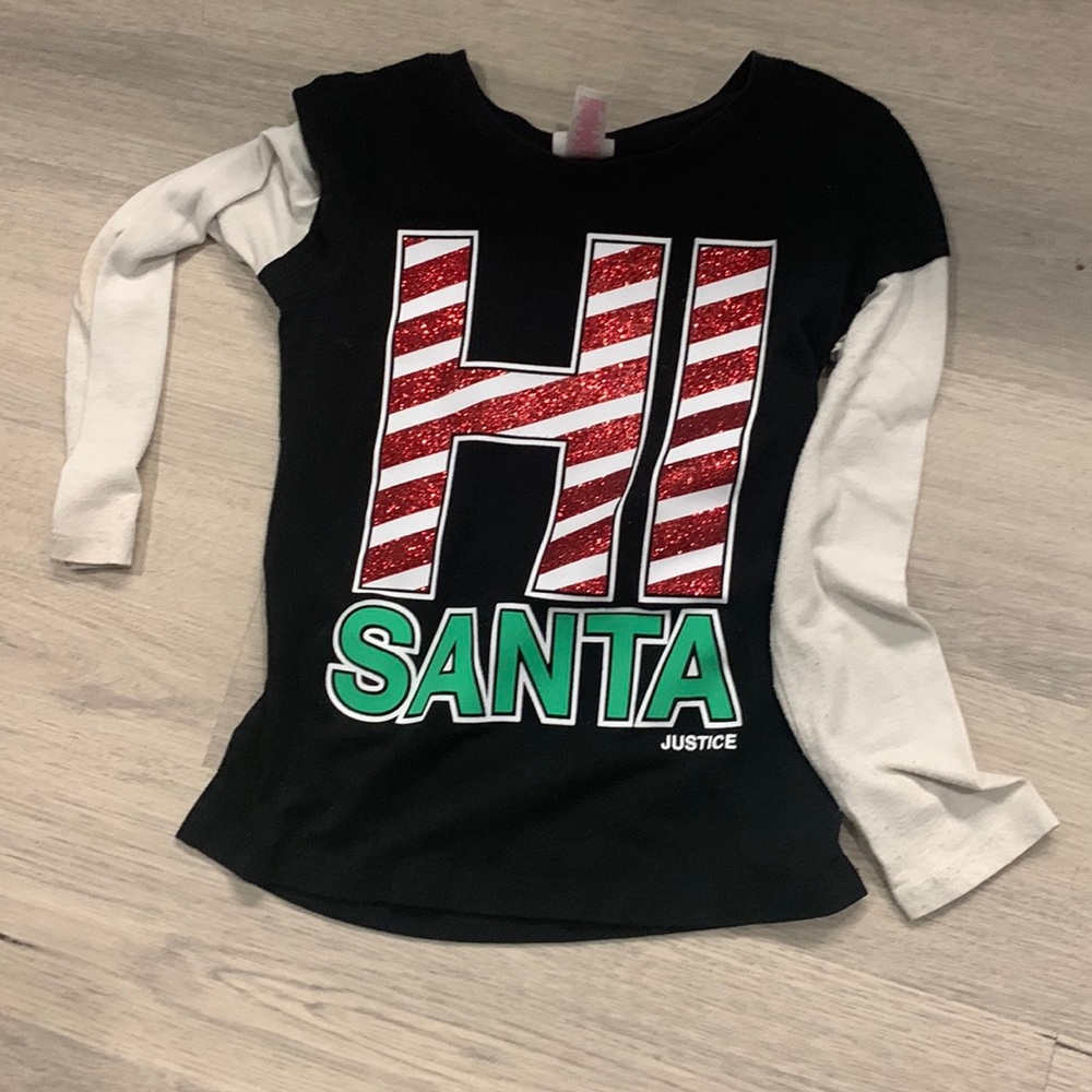 Hi Santa Bye Santa tee